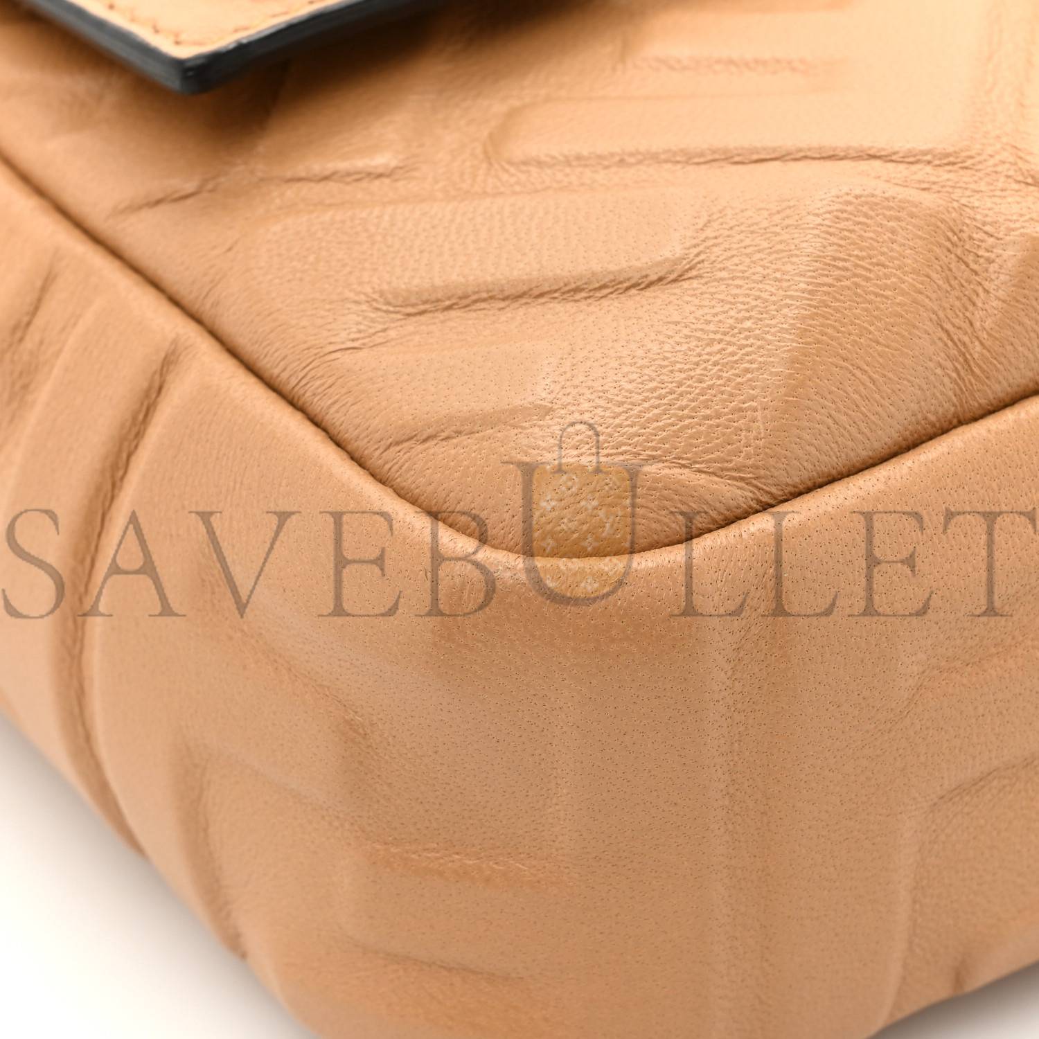 FENDI NAPPA FF 1974 EMBOSSED BAGUETTE MIELE SCURO (27*16*5cm) FENDI NAPPA FF 1974 EMBOSSED BAGUETTE MIELE SCURO (27*16*5cm)