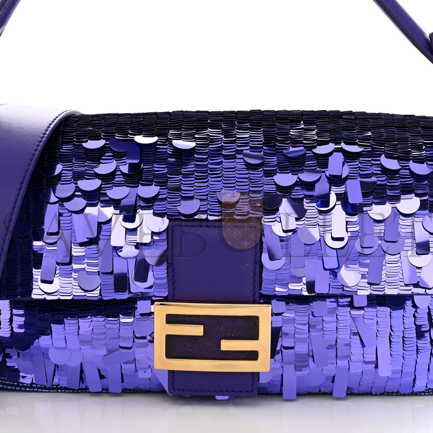 FENDI SEQUIN PAILLETTES SHINY NAPPA SEX AND THE CITY BAGUETTE VIOLA PURPLE RAIN (27*15*6cm) FENDI SEQUIN PAILLETTES SHINY NAPPA SEX AND THE CITY BAGUETTE VIOLA PURPLE RAIN (27*15*6cm)