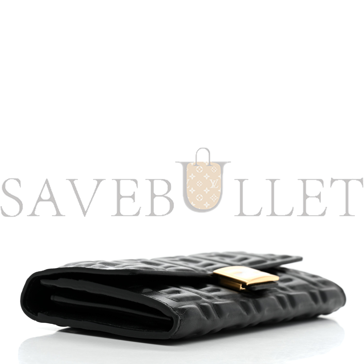 FENDI NAPPA MATISSE FF EMBOSSED CONTINENTAL WALLET BLACK (18*11*3cm) FENDI NAPPA MATISSE FF EMBOSSED CONTINENTAL WALLET BLACK (18*11*3cm)