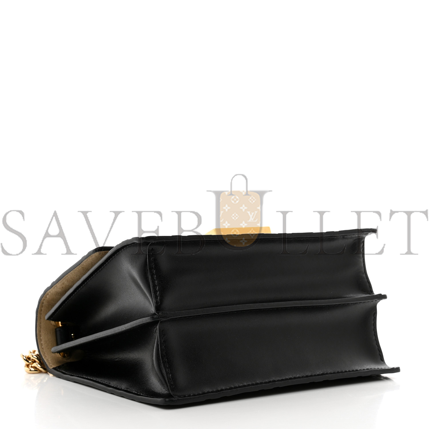 FENDI VITELLO LIBERTY BI-COLOR FF 1974 EMBOSSED SMALL KAN U SHOULDER BAG MAYA BLACK (19*15*9cm) FENDI VITELLO LIBERTY BI-COLOR FF 1974 EMBOSSED SMALL KAN U SHOULDER BAG MAYA BLACK (19*15*9cm)