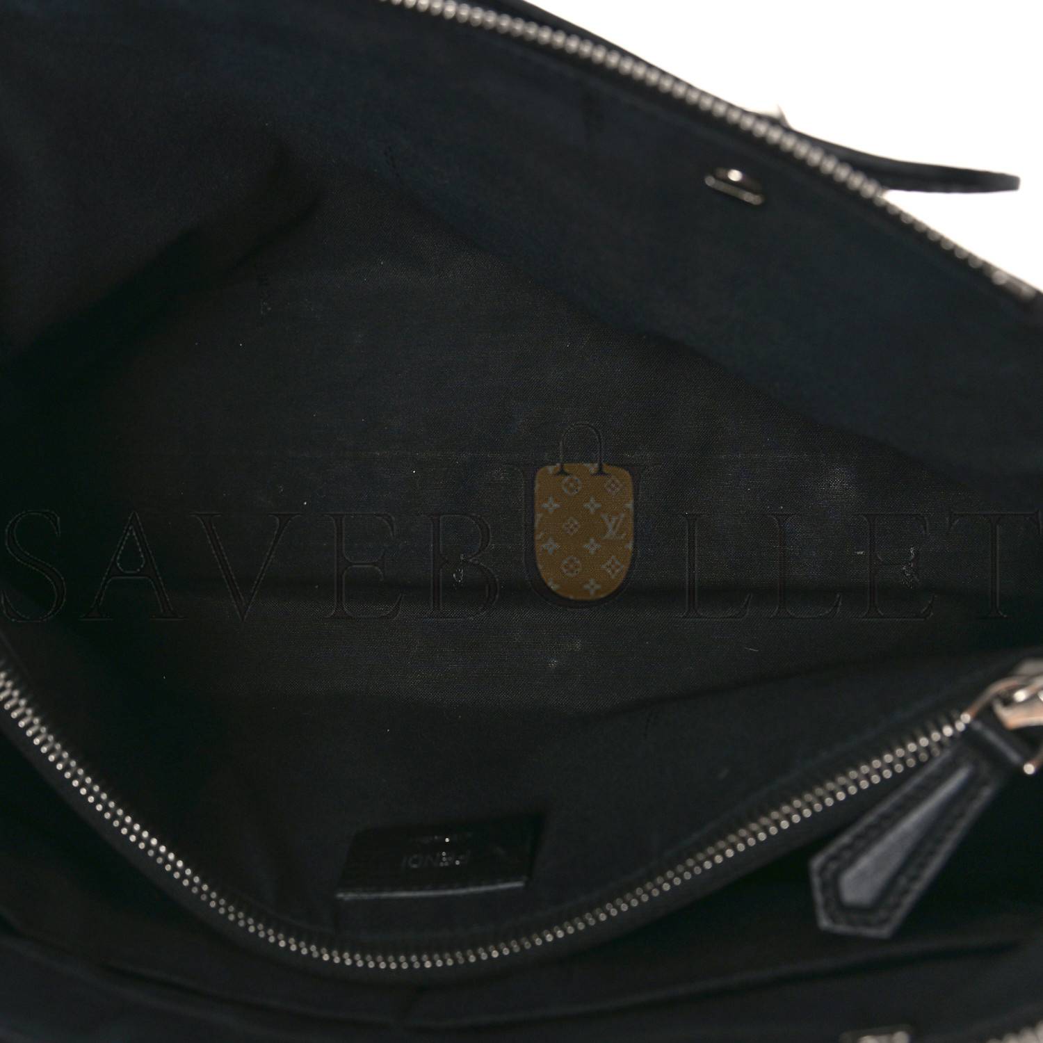 FENDI VITELLO DOLCE MEDIUM BY THE WAY BOSTON BAG BLACK (28*18*13cm) FENDI VITELLO DOLCE MEDIUM BY THE WAY BOSTON BAG BLACK (28*18*13cm)