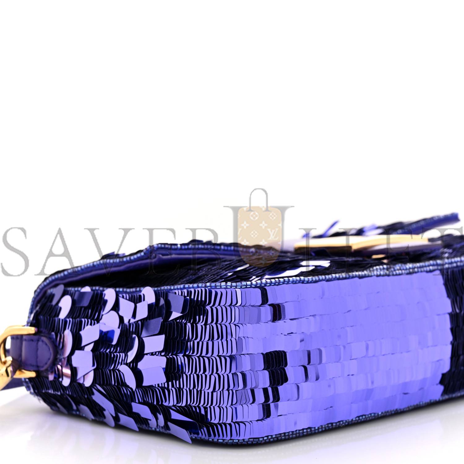 FENDI SEQUIN PAILLETTES SHINY NAPPA SEX AND THE CITY BAGUETTE VIOLA PURPLE RAIN (27*15*6cm) FENDI SEQUIN PAILLETTES SHINY NAPPA SEX AND THE CITY BAGUETTE VIOLA PURPLE RAIN (27*15*6cm)