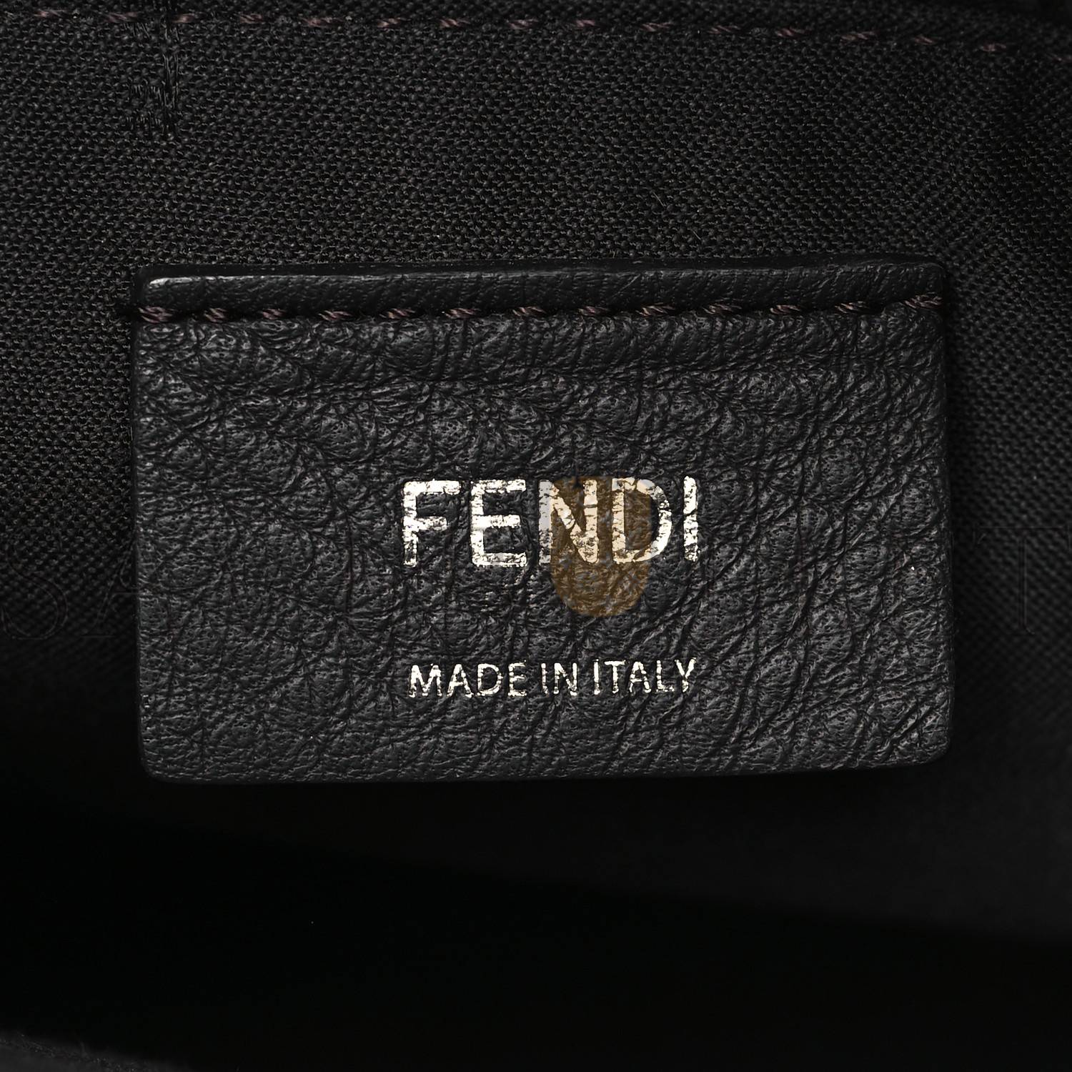 FENDI VITELLO KING LOGO EMBOSSED MEDIUM BY THE WAY BOSTON BAG CUOIO (27*18*12cm) FENDI VITELLO KING LOGO EMBOSSED MEDIUM BY THE WAY BOSTON BAG CUOIO (27*18*12cm)