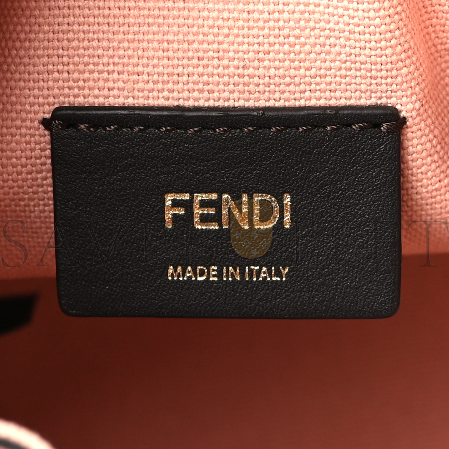 FENDI CANVAS NAPPA F IS FENDI FF EMBROIDERED MINI MON TRESOR BUCKET BAG BABY PINK (18*12*10cm) FENDI CANVAS NAPPA F IS FENDI FF EMBROIDERED MINI MON TRESOR BUCKET BAG BABY PINK (18*12*10cm)