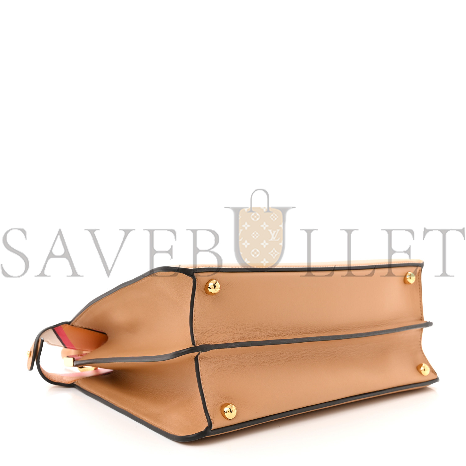 FENDI VITELLO SETA NAPPA FF STRIPED EMBOSSED MEDIUM PEEKABOO I SEE U SATCHEL MIELE SCURO MULTICOLOR (33*25*13cm) FENDI VITELLO SETA NAPPA FF STRIPED EMBOSSED MEDIUM PEEKABOO I SEE U SATCHEL MIELE SCURO MULTICOLOR (33*25*13cm)