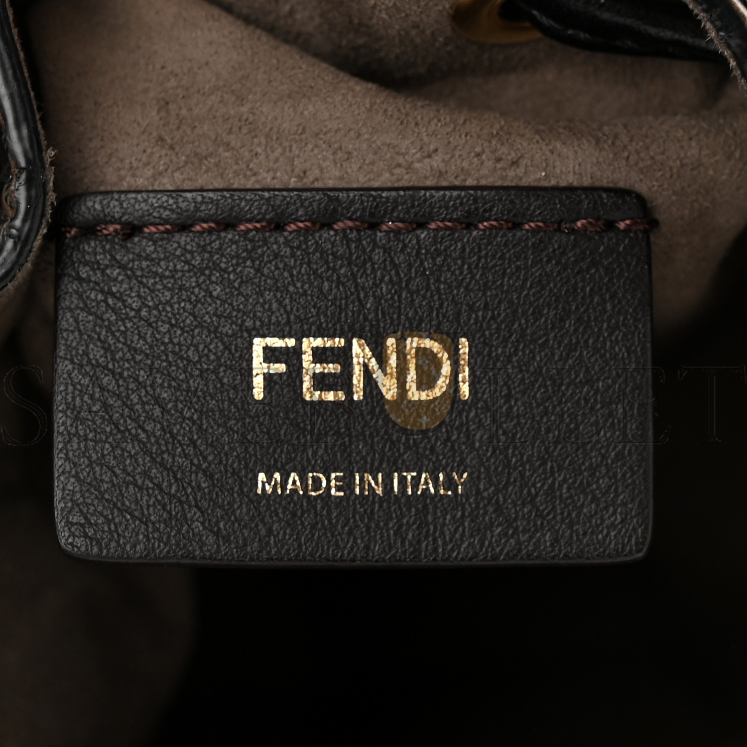 FENDI VITELLO LIBERTY F IS FENDI BI-COLOR FF 1974 EMBOSSED MINI MON TRESOR BUCKET BAG MAYA BLACK (18*12*10cm) FENDI VITELLO LIBERTY F IS FENDI BI-COLOR FF 1974 EMBOSSED MINI MON TRESOR BUCKET BAG MAYA BLACK (18*12*10cm)