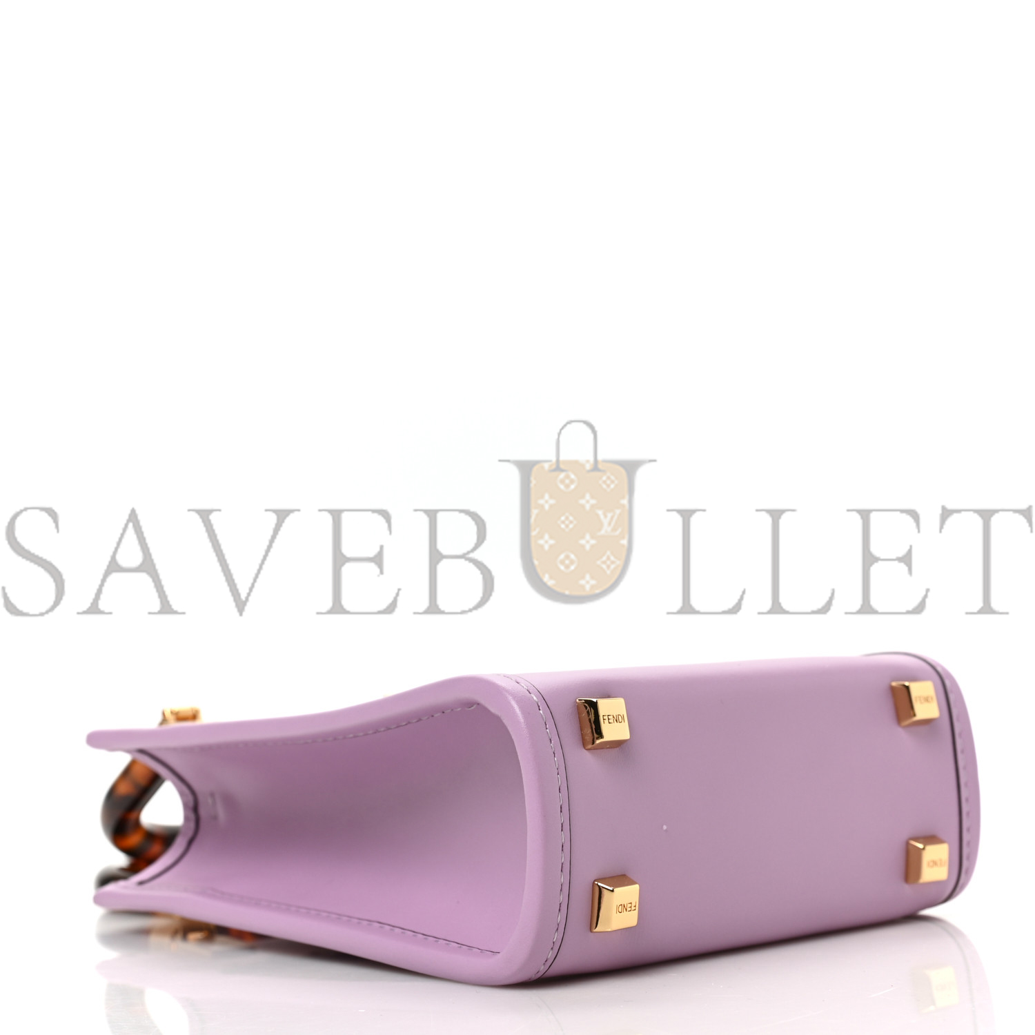 FENDI VITELLO KING PLEXIGLASS LOGO EMBOSSED MINI FENDI SUNSHINE SHOPPER TOTE LAVANDA (18*13*6cm) FENDI VITELLO KING PLEXIGLASS LOGO EMBOSSED MINI FENDI SUNSHINE SHOPPER TOTE LAVANDA (18*13*6cm)