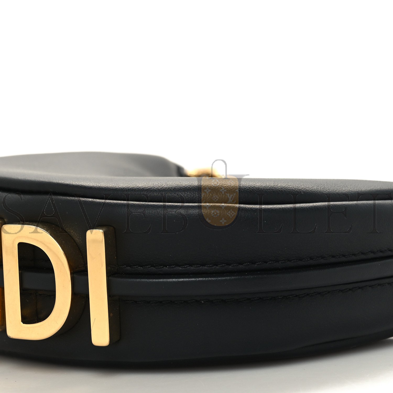 FENDI VITELLO GRACE MATTE NANO FENDIGRAPHY HOBO CHARM BLACK (15*10*5cm) FENDI VITELLO GRACE MATTE NANO FENDIGRAPHY HOBO CHARM BLACK (15*10*5cm)