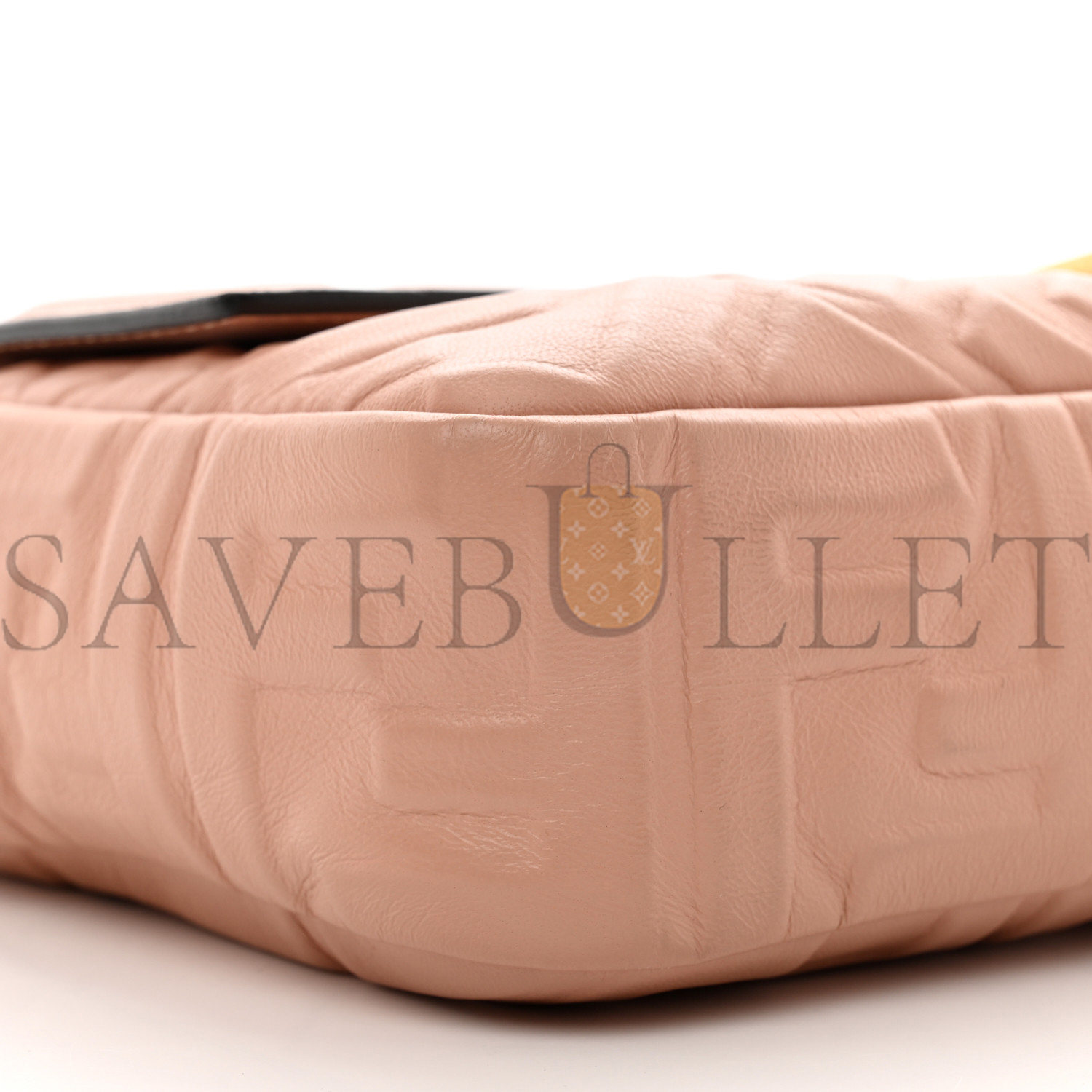 FENDI NAPPA FF 1974 EMBOSSED BAGUETTE ROSA BOURBON (27*15*6cm) FENDI NAPPA FF 1974 EMBOSSED BAGUETTE ROSA BOURBON (27*15*6cm)