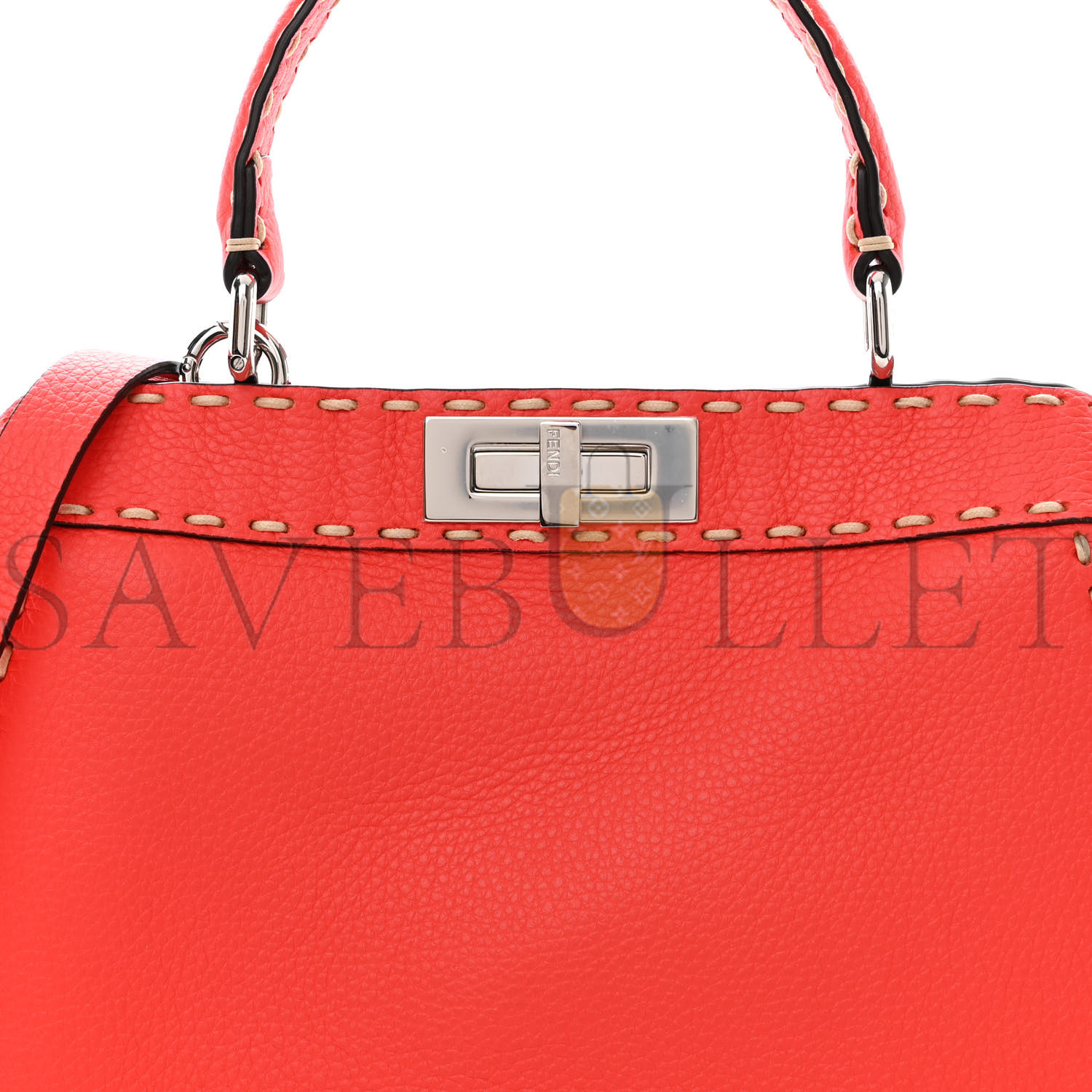 FENDI VITELLO GRANATO CAMOSCIO SELLERIA MACRO STITCHINGS MEDIUM PEEKABOO I SEE U SATCHEL TULLIPANO (34*25*8cm) FENDI VITELLO GRANATO CAMOSCIO SELLERIA MACRO STITCHINGS MEDIUM PEEKABOO I SEE U SATCHEL TULLIPANO (34*25*8cm)
