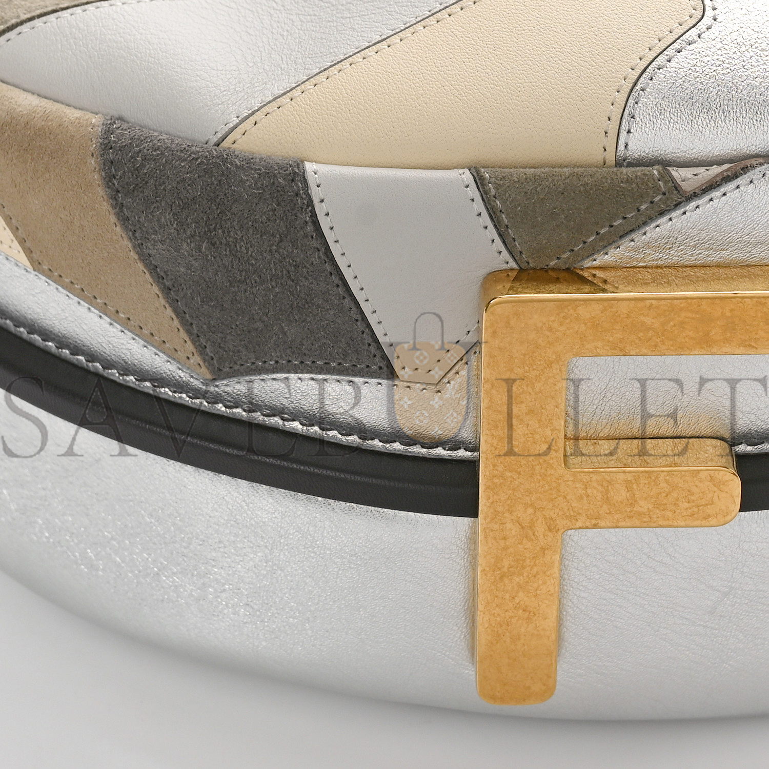 FENDI VITELLO SETA GOATSKIN SUEDE SUN CLOUD INLAY MEDIUM FENDIGRAPHY HOBO BAG MULTICOLOR WHITE ICE (33*30*11cm) FENDI VITELLO SETA GOATSKIN SUEDE SUN CLOUD INLAY MEDIUM FENDIGRAPHY HOBO BAG MULTICOLOR WHITE ICE (33*30*11cm)
