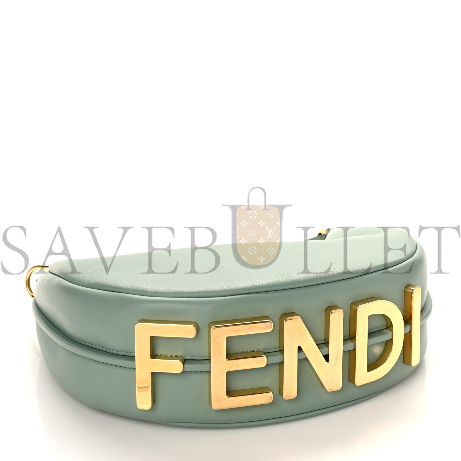 FENDI VITELLO GRACE MATTE SMALL FENDIGRAPHY HOBO BAG MENTA (28*18*10cm) FENDI VITELLO GRACE MATTE SMALL FENDIGRAPHY HOBO BAG MENTA (28*18*10cm)