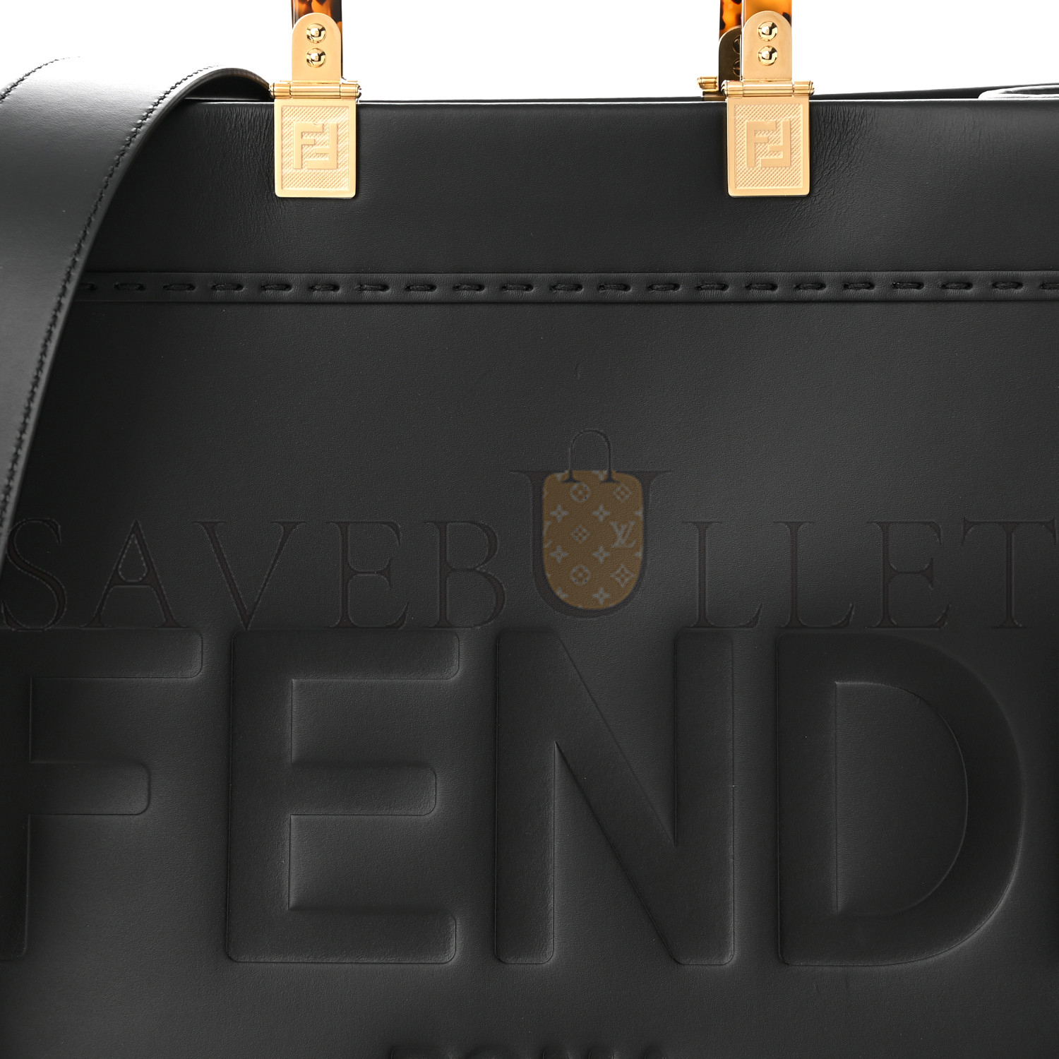 FENDI VITELLO KING PLEXIGLASS MEDIUM FENDI SUNSHINE SHOPPER TOTE BLACK (36*30*15cm) FENDI VITELLO KING PLEXIGLASS MEDIUM FENDI SUNSHINE SHOPPER TOTE BLACK (36*30*15cm)