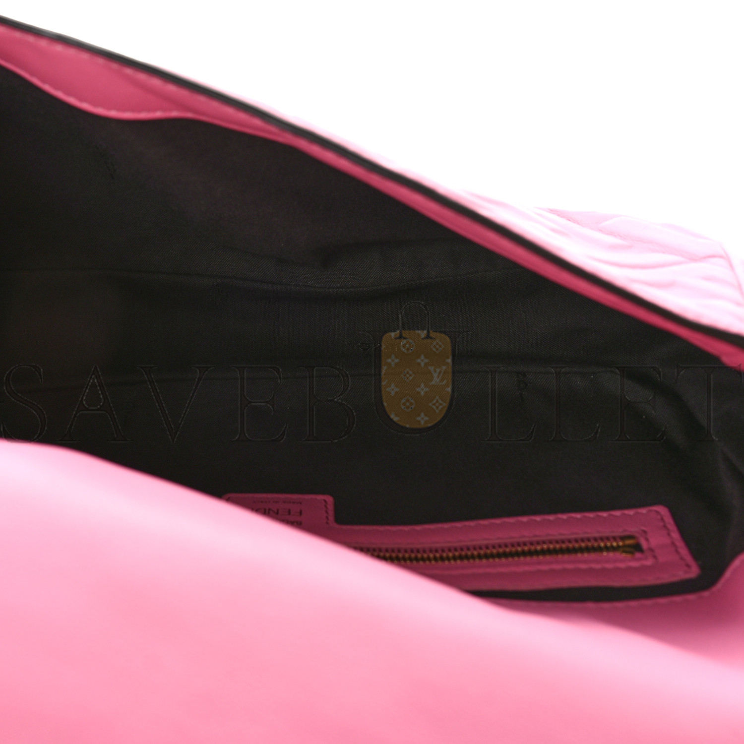 FENDI NAPPA FF 1974 EMBOSSED BAGUETTE LOLLYPOP (27*15*6cm) FENDI NAPPA FF 1974 EMBOSSED BAGUETTE LOLLYPOP (27*15*6cm)