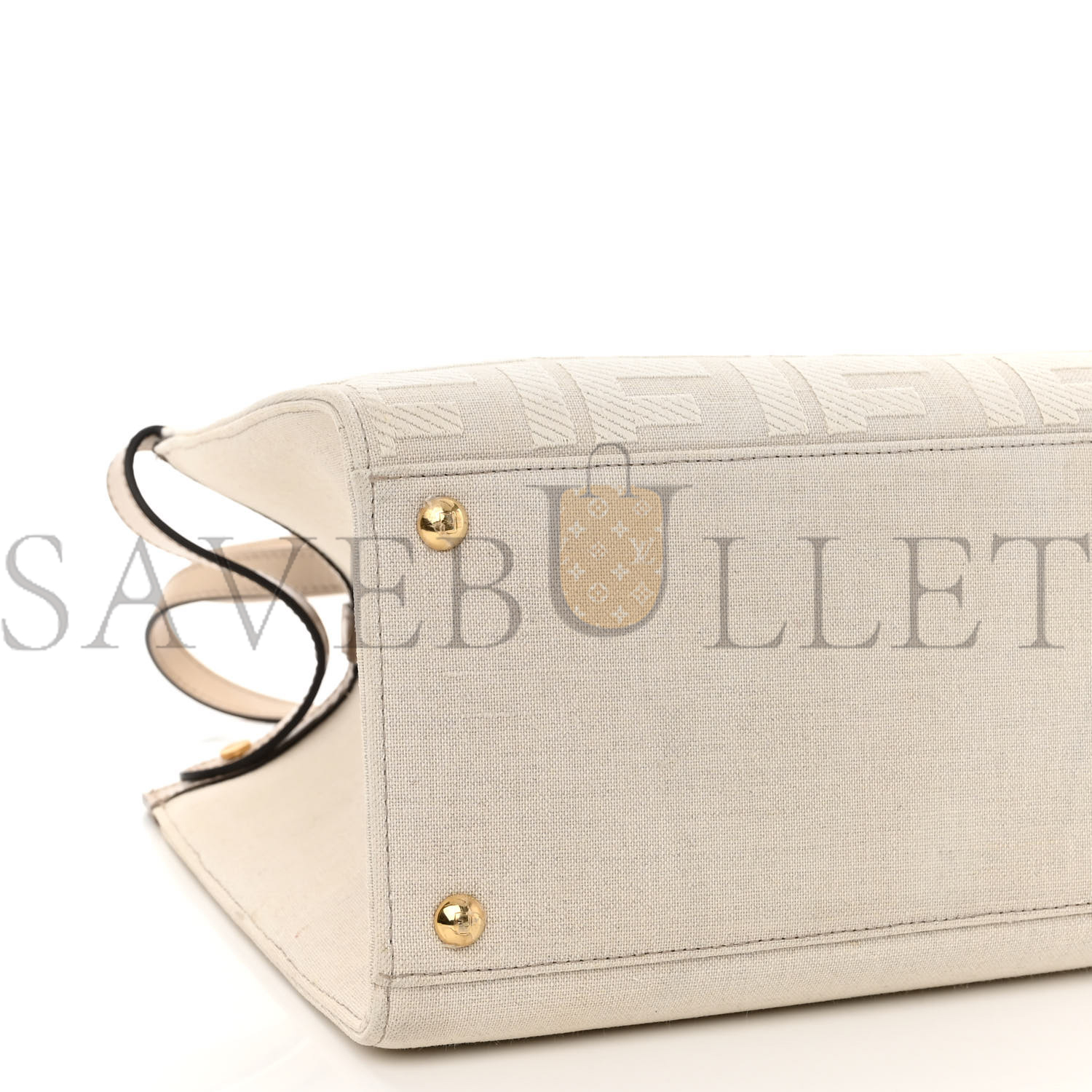 FENDI CANVAS VITELLO KING FF EMBROIDERED MEDIUM PEEKABOO X-TOTE POUDRE (41*29*15cm) FENDI CANVAS VITELLO KING FF EMBROIDERED MEDIUM PEEKABOO X-TOTE POUDRE (41*29*15cm)