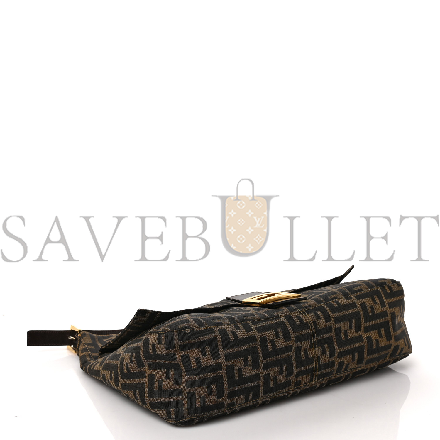 FENDI ZUCCA BAGUETTE SHOULDER BAG TOBACCO (29*20*11cm) FENDI ZUCCA BAGUETTE SHOULDER BAG TOBACCO (29*20*11cm)