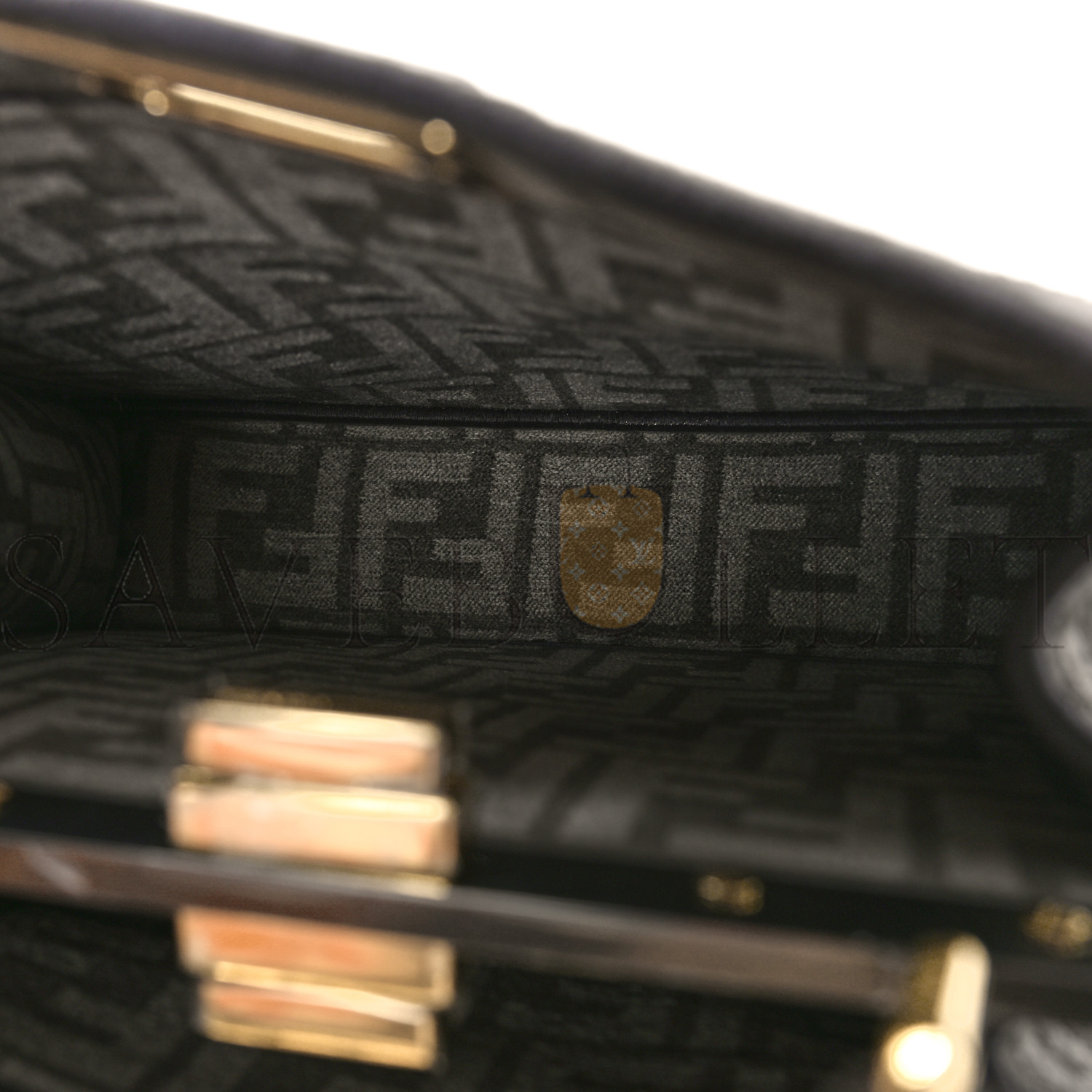 FENDI CHENILLE VITELLO SETA FF SMALL PEEKABOO I SEE U SATCHEL ANTHRACITE ASFALTO (27*20*13cm) FENDI CHENILLE VITELLO SETA FF SMALL PEEKABOO I SEE U SATCHEL ANTHRACITE ASFALTO (27*20*13cm)