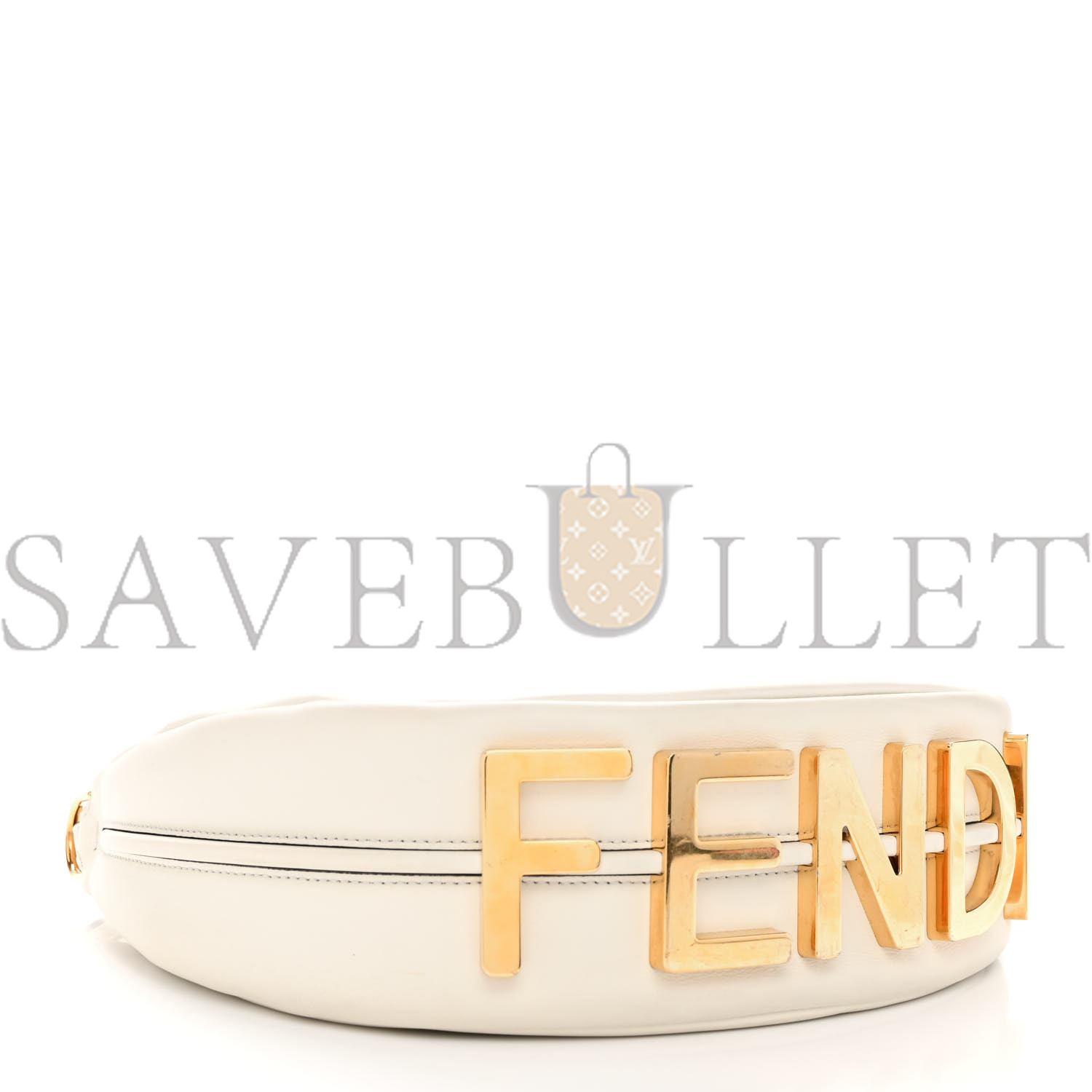 FENDI VITELLO GRACE MATTE SMALL FENDIGRAPHY HOBO BAG WHITE ICE (28*21*8cm) FENDI VITELLO GRACE MATTE SMALL FENDIGRAPHY HOBO BAG WHITE ICE (28*21*8cm)