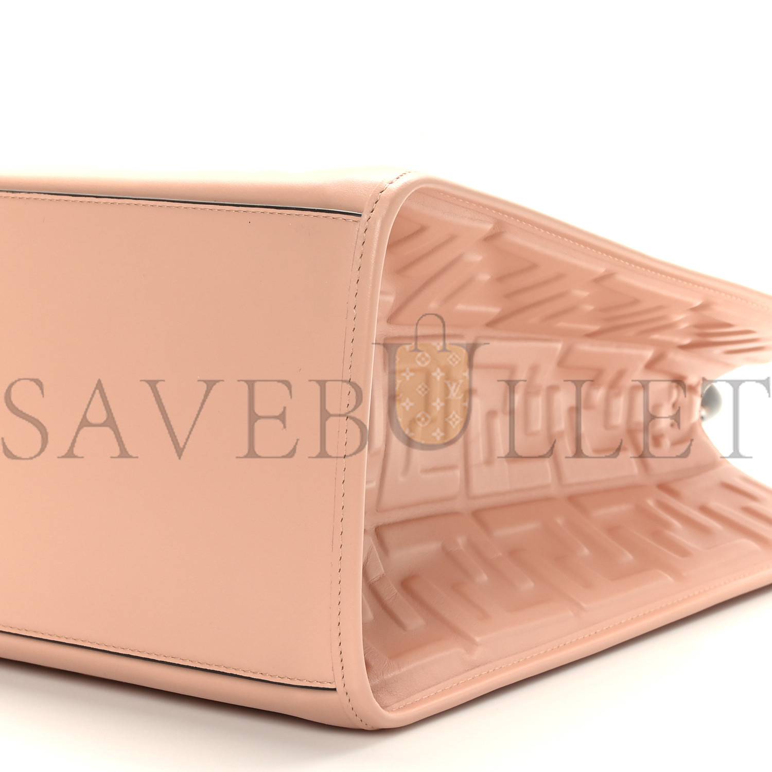 FENDI VITELLO PLEXIGLASS FF EMBOSSED MEDIUM FENDI SUNSHINE SHOPPER TOTE BABY PINK (36*31*16cm) FENDI VITELLO PLEXIGLASS FF EMBOSSED MEDIUM FENDI SUNSHINE SHOPPER TOTE BABY PINK (36*31*16cm)