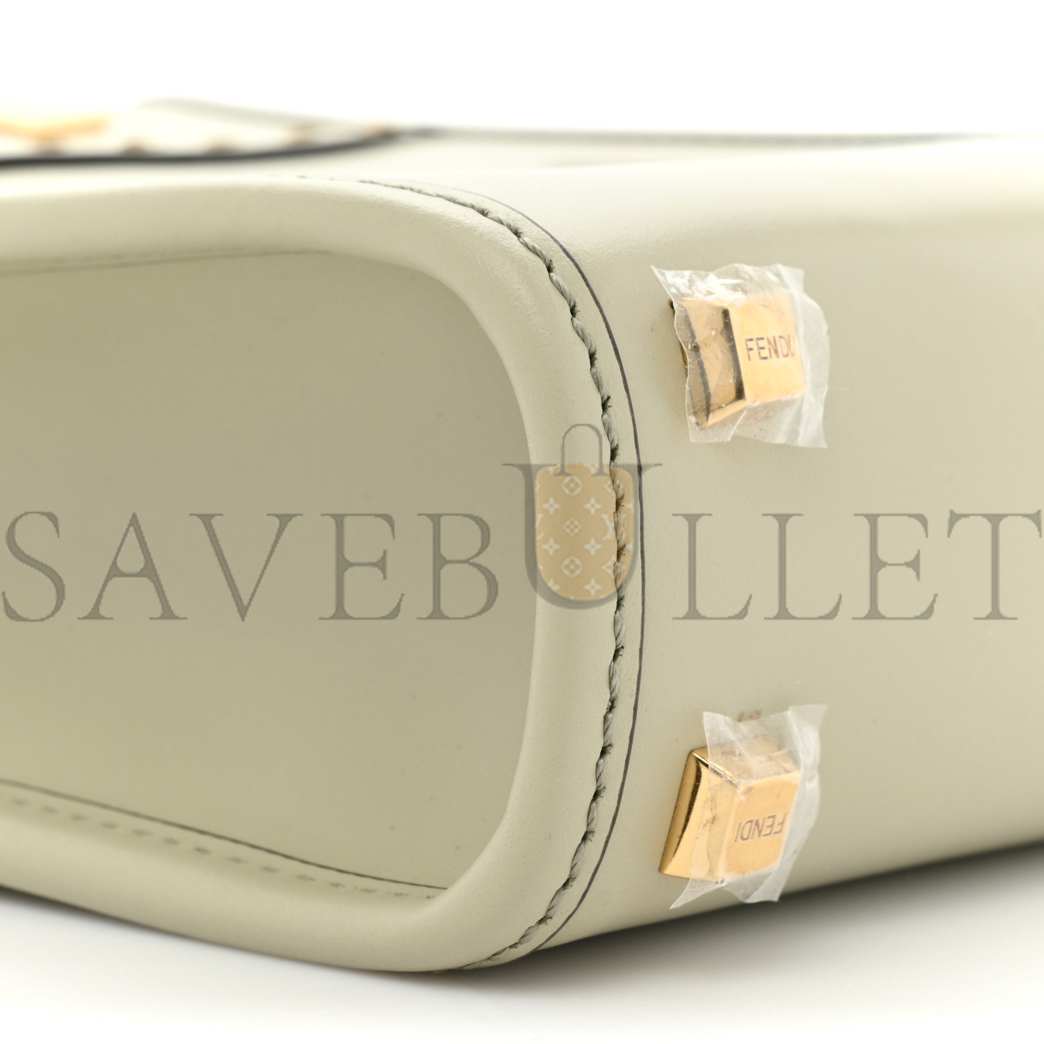 FENDI VITELLO KING PLEXIGLASS LOGO EMBOSSED MINI FENDI SUNSHINE SHOPPER TOTE GREEN TEA (17*13*6cm) FENDI VITELLO KING PLEXIGLASS LOGO EMBOSSED MINI FENDI SUNSHINE SHOPPER TOTE GREEN TEA (17*13*6cm)