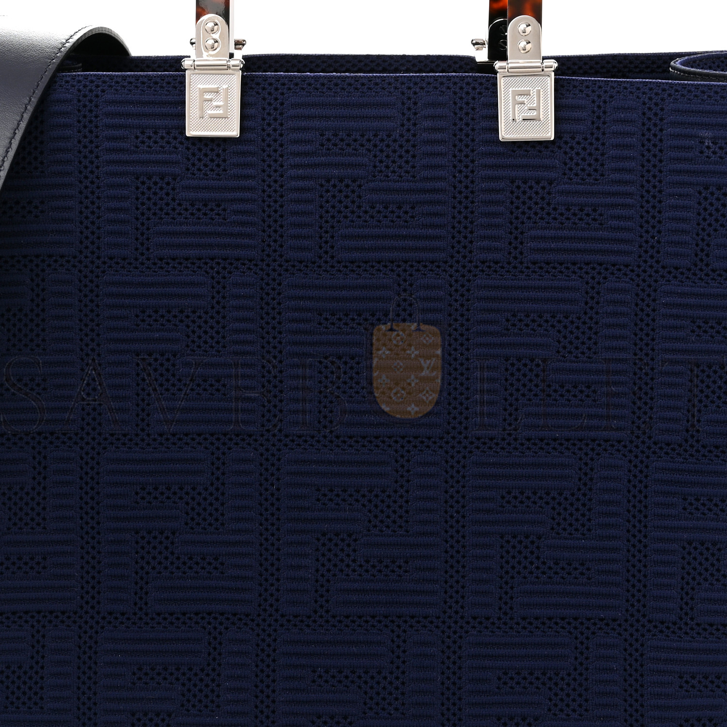 FENDI TECHNICAL FABRIC PLEXIGLASS FF MEDIUM FENDI SUNSHINE SHOPPER TOTE MARINO (36*31*16cm) FENDI TECHNICAL FABRIC PLEXIGLASS FF MEDIUM FENDI SUNSHINE SHOPPER TOTE MARINO (36*31*16cm)