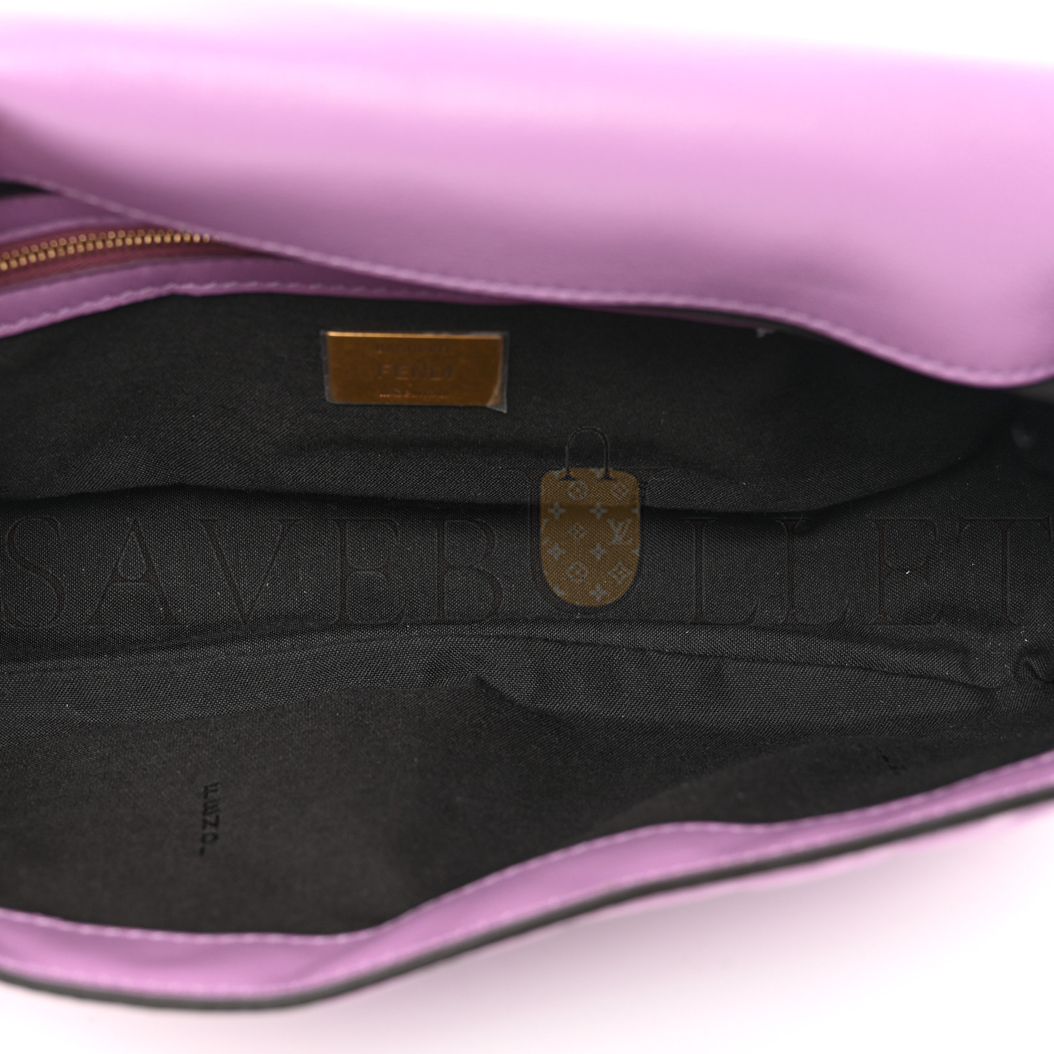 FENDI NAPPA FF 1974 EMBOSSED BAGUETTE AGAPANTO (26*14*6cm) FENDI NAPPA FF 1974 EMBOSSED BAGUETTE AGAPANTO (26*14*6cm)