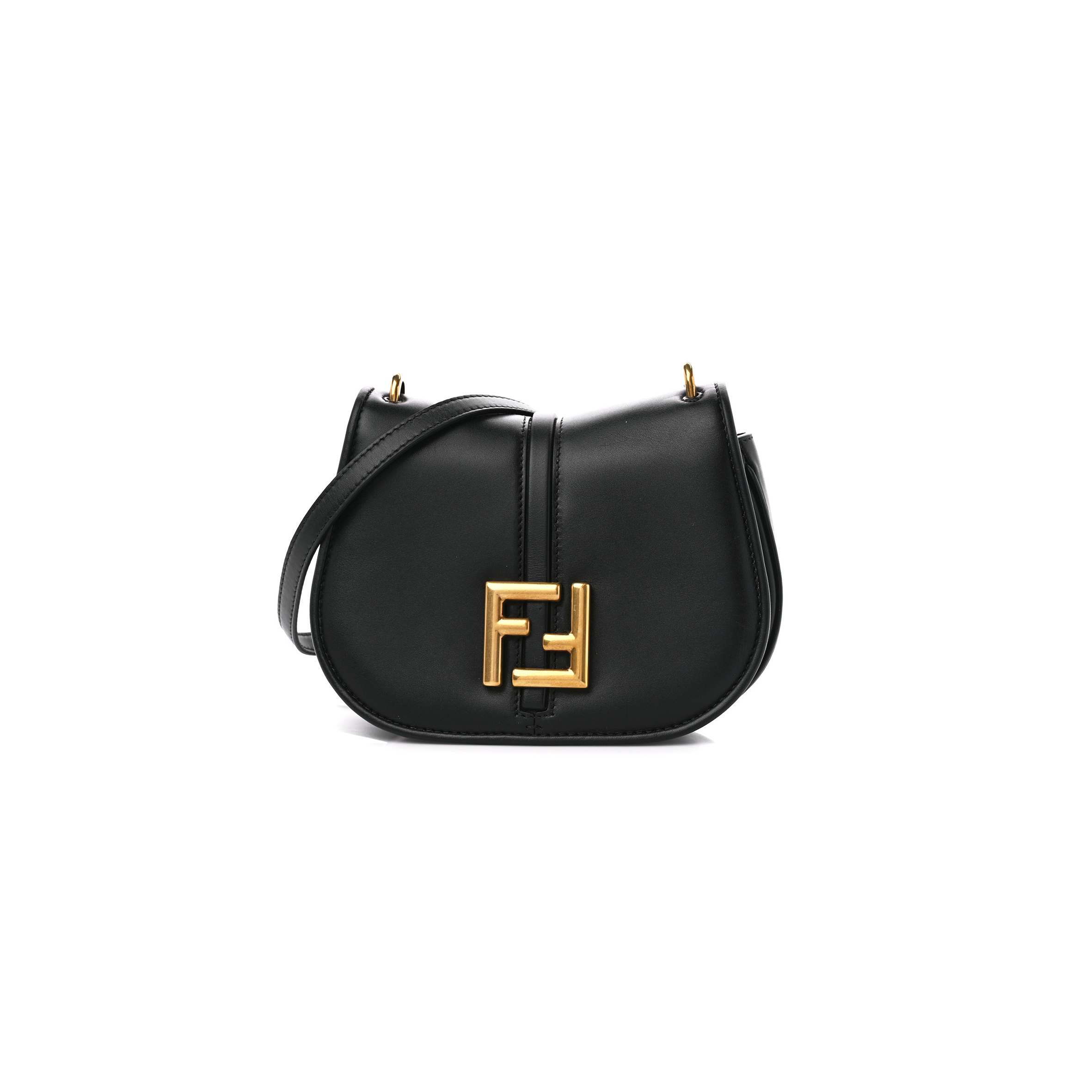 FENDI VITELLO DOLCE CRYSTAL MINI BY THE WAY BOSTON BAG ARDESIA (19*13*9cm) FENDI VITELLO DOLCE CRYSTAL MINI BY THE WAY BOSTON BAG ARDESIA (19*13*9cm)