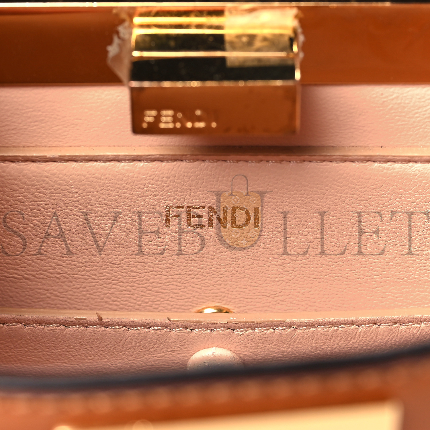 FENDI VITELLO KING LUXOR SHINY NAPPA MEDIUM PEEKABOO I SEE U EAST WEST SATCHEL BRANDY LIGHT ROSE (30*20*12cm) FENDI VITELLO KING LUXOR SHINY NAPPA MEDIUM PEEKABOO I SEE U EAST WEST SATCHEL BRANDY LIGHT ROSE (30*20*12cm)