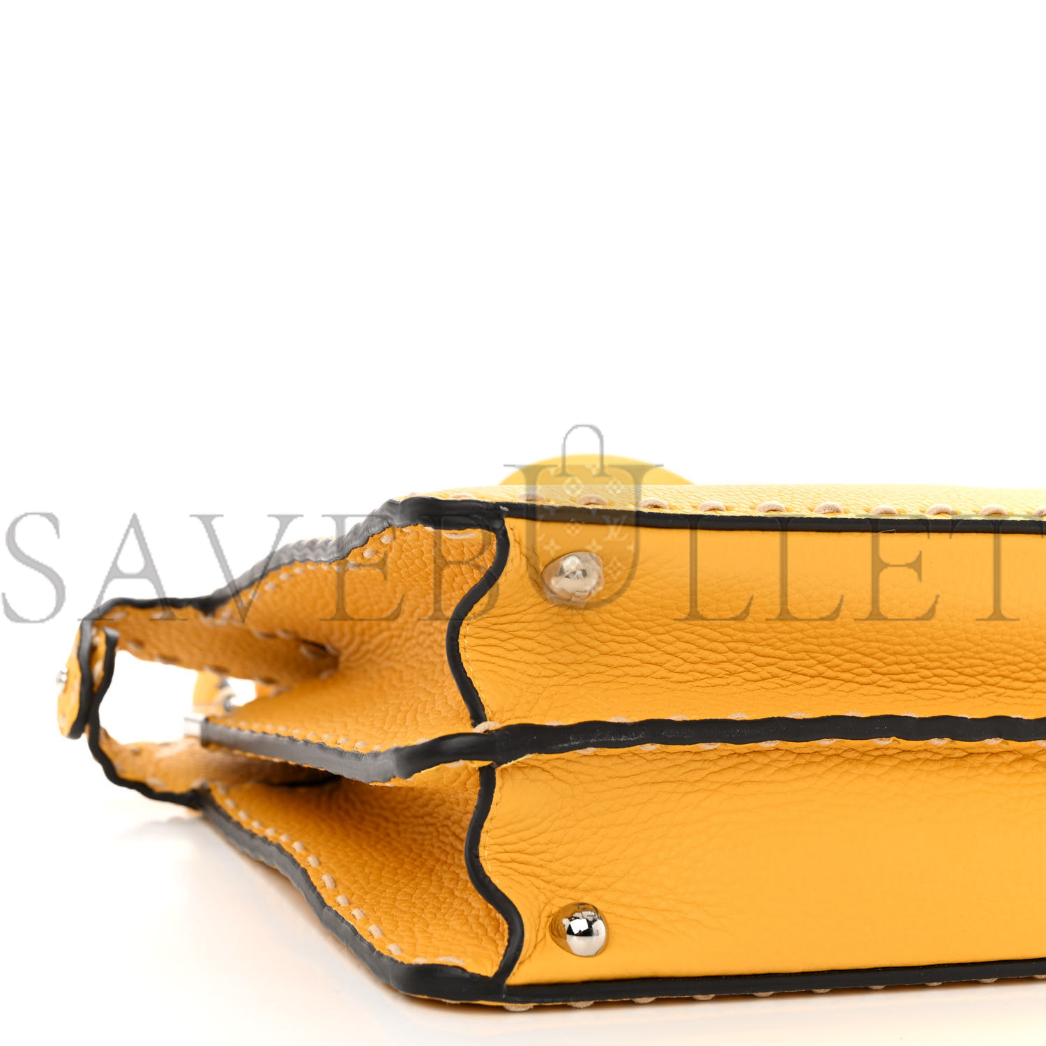 FENDI VITELLO GRANATO CAMOSCIO SELLERIA MACRO STITCHINGS MEDIUM PEEKABOO I SEE U SATCHEL MIMOSA (34*25*10cm) FENDI VITELLO GRANATO CAMOSCIO SELLERIA MACRO STITCHINGS MEDIUM PEEKABOO I SEE U SATCHEL MIMOSA (34*25*10cm)