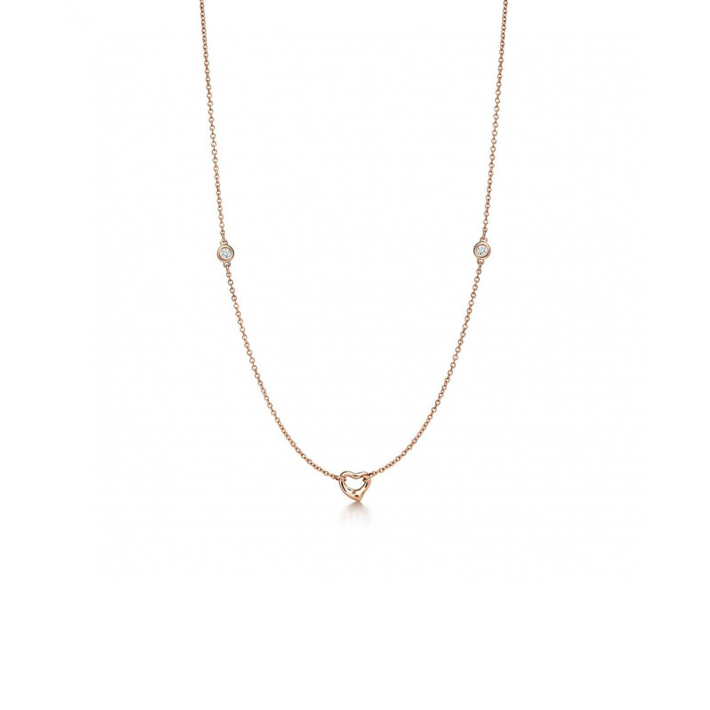 TIFFANY ELSA PERETTI® OPEN HEART NECKLACE 60149893 TIFFANY ELSA PERETTI® OPEN HEART NECKLACE 60149893