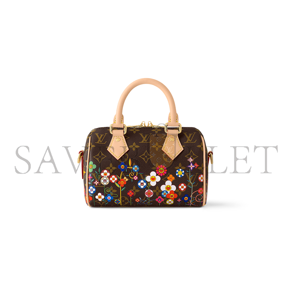 LOUIS VUITTON MURAKAMI LV X TM SPEEDY BANDOULIÈRE 20 M14175 (20.5*13.5*12cm) LOUIS VUITTON MURAKAMI LV X TM SPEEDY BANDOULIÈRE 20 M14175 (20.5*13.5*12cm)