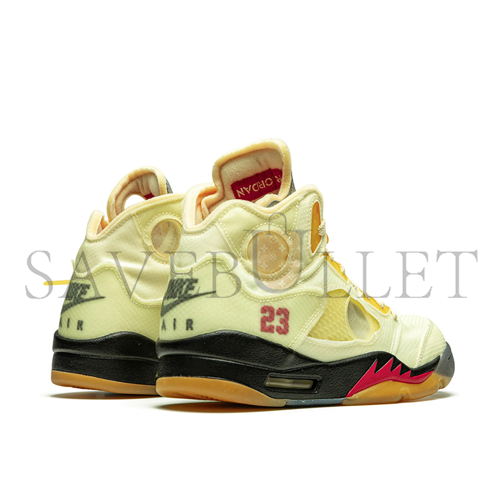 NIKE JORDAN 5 RETRO OFF-WHITE SAIL DH8565-100
