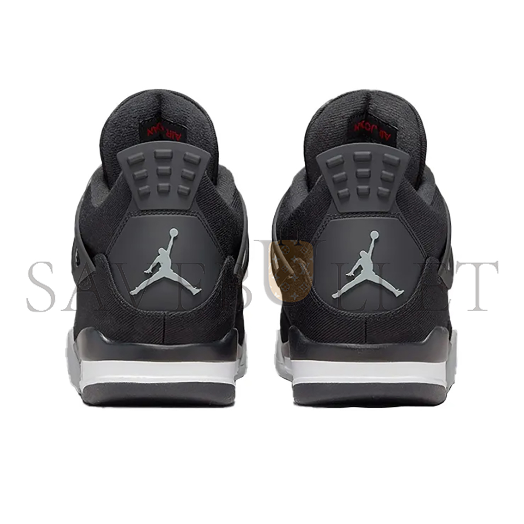 NIKE JORDAN 4 RETRO SE BLACK CANVAS DH7138-006