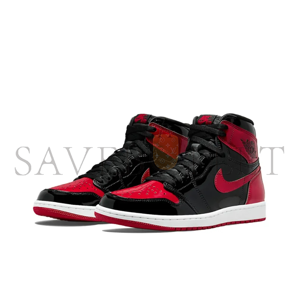 NIKE JORDAN 1 RETRO HIGH OG PATENT BRED 555088-063