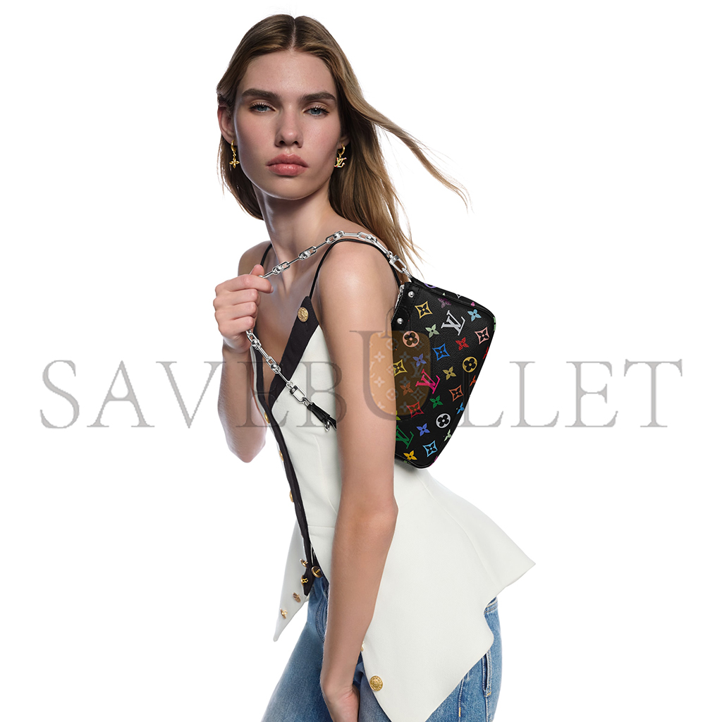 LOUIS VUITTON MURAKAMI LV X TM POCHETTE ACCESSOIRES M13663 (22*13*4cm) LOUIS VUITTON MURAKAMI LV X TM POCHETTE ACCESSOIRES M13663 (22*13*4cm)