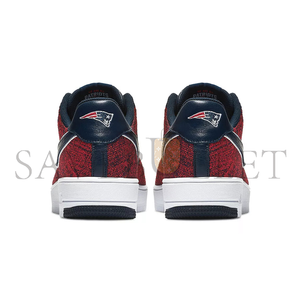 NIKE AIR FORCE 1 ULTRA FLYKNIT LOWRKK NEW ENGLAND PATRIOTS AH8425-600
