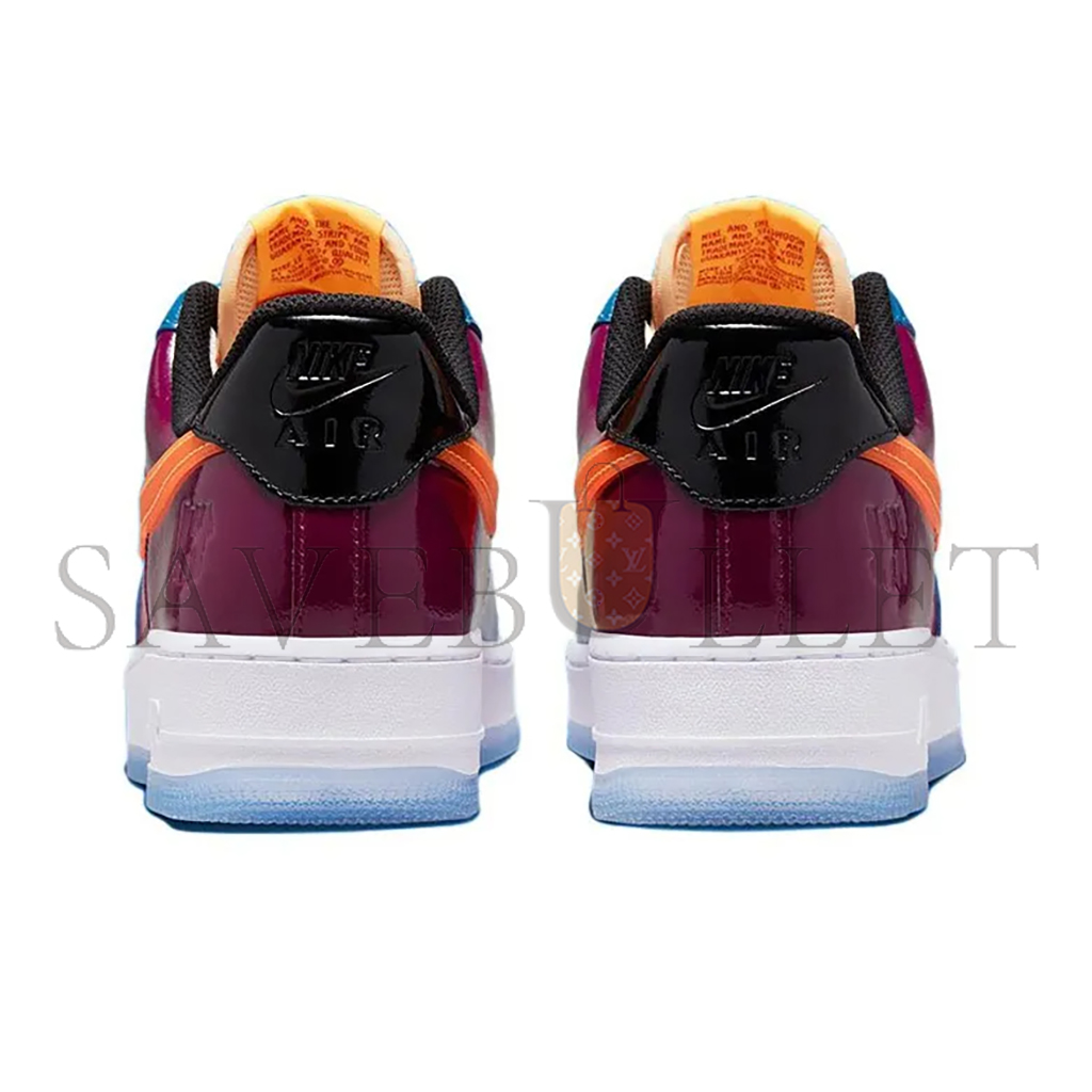 NIKE AIR FORCE 1 LOW SPUNDEFEATED MULTI-PATENT TOTAL ORANGE DV5255-400