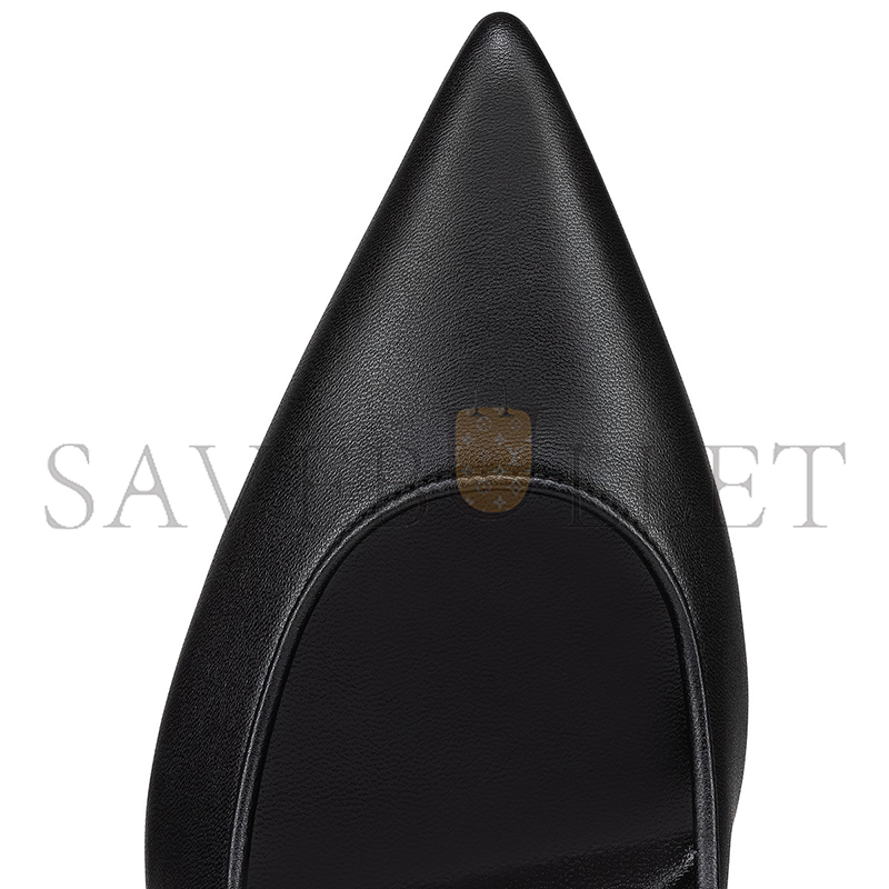 CHRISTIAN LOUBOUTIN SPORTY KATE 85 MM PUMPS-NAPPA LEATHER-BLACK-WOMEN 1240544B439