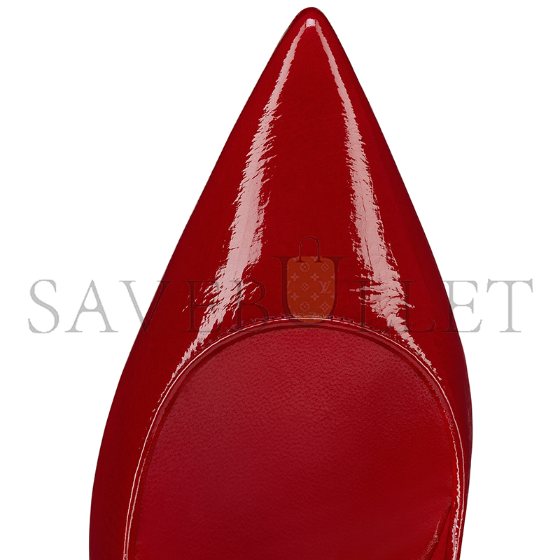 CHRISTIAN LOUBOUTIN SPORTY KATE 100 MM PUMPS-VOG PATENT LEATHER-LOUBI-WOMEN 1250474R558 CHRISTIAN LOUBOUTIN SPORTY KATE 100 MM PUMPS-VOG PATENT LEATHER-LOUBI-WOMEN 1250474R558