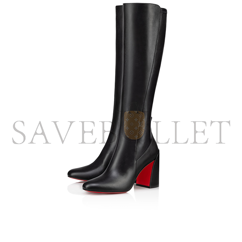 CHRISTIAN LOUBOUTIN JANE BOTTA 85 MM BOOTS-CALF LEATHER AND NAPPA LEATHER-BLACK-WOMEN 3240786BK01