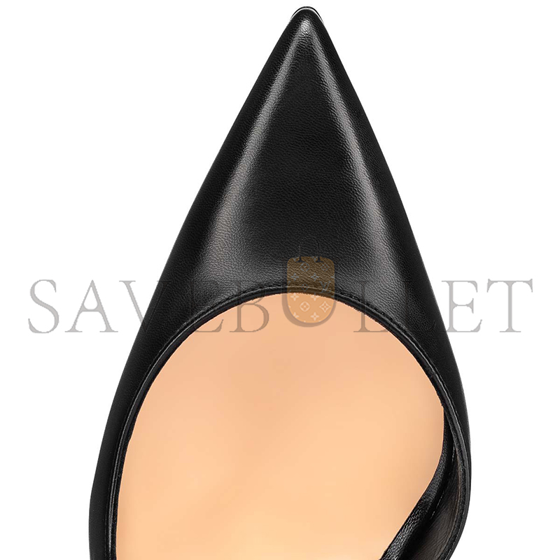 CHRISTIAN LOUBOUTIN JENLOVE 100 MM STRAPPY PUMPS-KID LEATHER-BLACK-WOMEN 3210590BK01 CHRISTIAN LOUBOUTIN JENLOVE 100 MM STRAPPY PUMPS-KID LEATHER-BLACK-WOMEN 3210590BK01