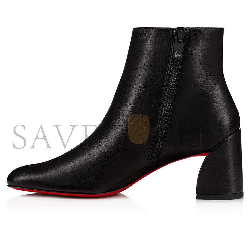 CHRISTIAN LOUBOUTIN TURELA 55 MM LOW BOOTS-CALF LEATHER-BLACK-WOMEN 1200607BK01