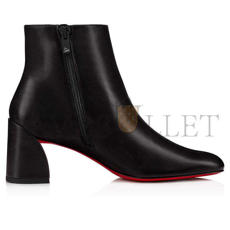 CHRISTIAN LOUBOUTIN TURELA 55 MM LOW BOOTS-CALF LEATHER-BLACK-WOMEN 1200607BK01