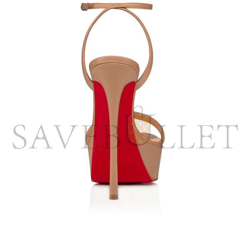 CHRISTIAN LOUBOUTIN LOUBI QUEEN ALTA 150 MM STRAPPY SANDALS-NAPPA LEATHER-BLUSH-WOMEN 3211198PK1A CHRISTIAN LOUBOUTIN LOUBI QUEEN ALTA 150 MM STRAPPY SANDALS-NAPPA LEATHER-BLUSH-WOMEN 3211198PK1A