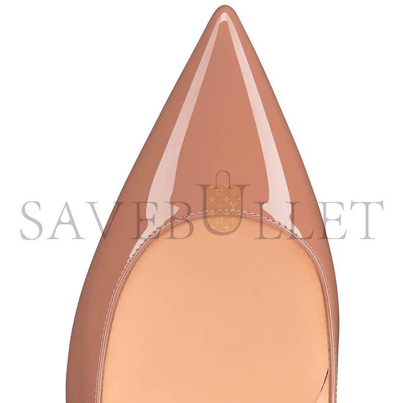 CHRISTIAN LOUBOUTIN KATE 85 MM PUMPS-PATENT CALF LEATHER-BLUSH-WOMEN 3191416PK1A CHRISTIAN LOUBOUTIN KATE 85 MM PUMPS-PATENT CALF LEATHER-BLUSH-WOMEN 3191416PK1A