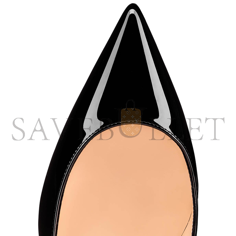 CHRISTIAN LOUBOUTIN KATE 85 MM PUMPS-PATENT CALF LEATHER-BLACK-WOMEN 3191416BK01