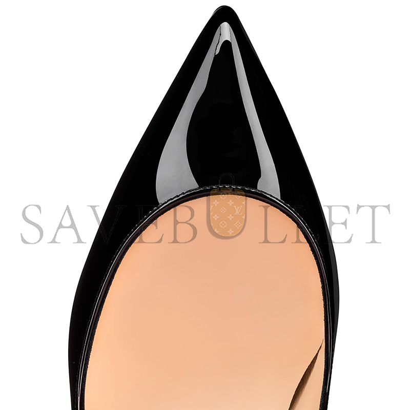 CHRISTIAN LOUBOUTIN PIGALLE 85 MM PUMPS-PATENT CALF LEATHER-BLACK-WOMEN 1100382BK01 CHRISTIAN LOUBOUTIN PIGALLE 85 MM PUMPS-PATENT CALF LEATHER-BLACK-WOMEN 1100382BK01