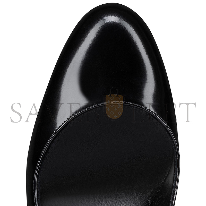 CHRISTIAN LOUBOUTIN PUMPPIE 85 MM PUMPS-CALF LEATHER-BLACK-WOMEN 3230631B439 CHRISTIAN LOUBOUTIN PUMPPIE 85 MM PUMPS-CALF LEATHER-BLACK-WOMEN 3230631B439