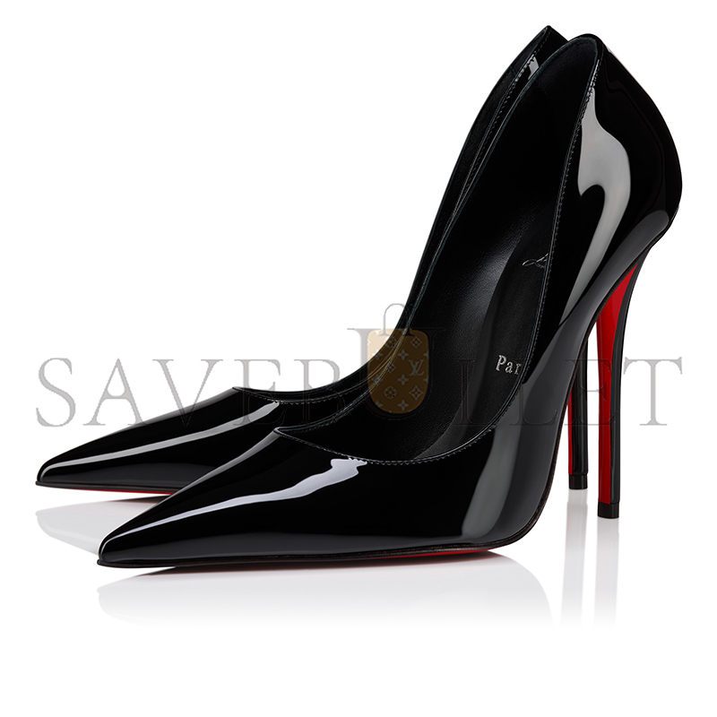 CHRISTIAN LOUBOUTIN MISS Z 120 MM PUMPS-PATENT CALF LEATHER-BLACK-WOMEN 1250916B439 CHRISTIAN LOUBOUTIN MISS Z 120 MM PUMPS-PATENT CALF LEATHER-BLACK-WOMEN 1250916B439