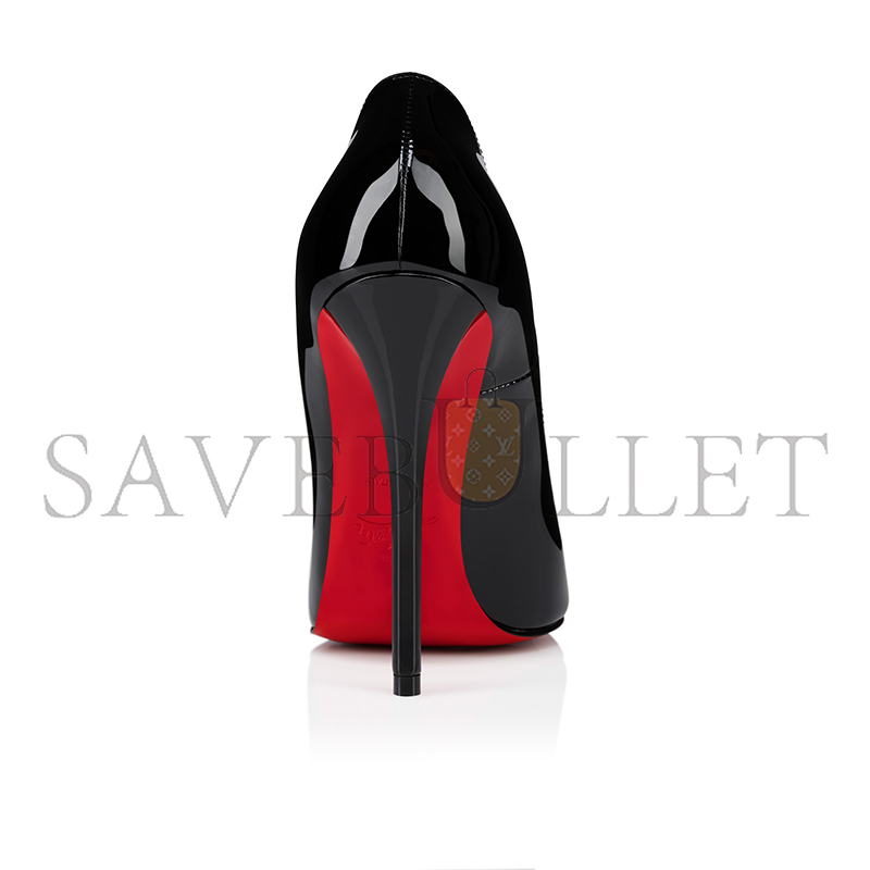 CHRISTIAN LOUBOUTIN MISS Z 120 MM PUMPS-PATENT CALF LEATHER-BLACK-WOMEN 1250916B439 CHRISTIAN LOUBOUTIN MISS Z 120 MM PUMPS-PATENT CALF LEATHER-BLACK-WOMEN 1250916B439